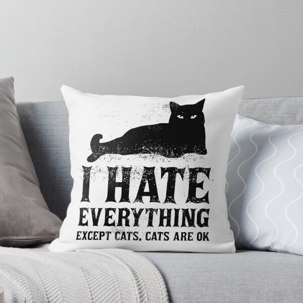 Item preview, Odio todo excepto los gatos, los gatos están bien designed and sold by SpreadForSatan.