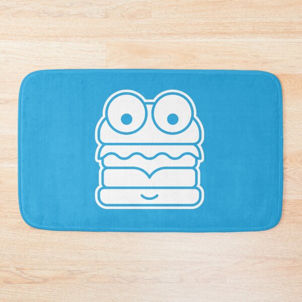 Item preview, Burger Face on Blue | Character designed and sold by npdstudio.