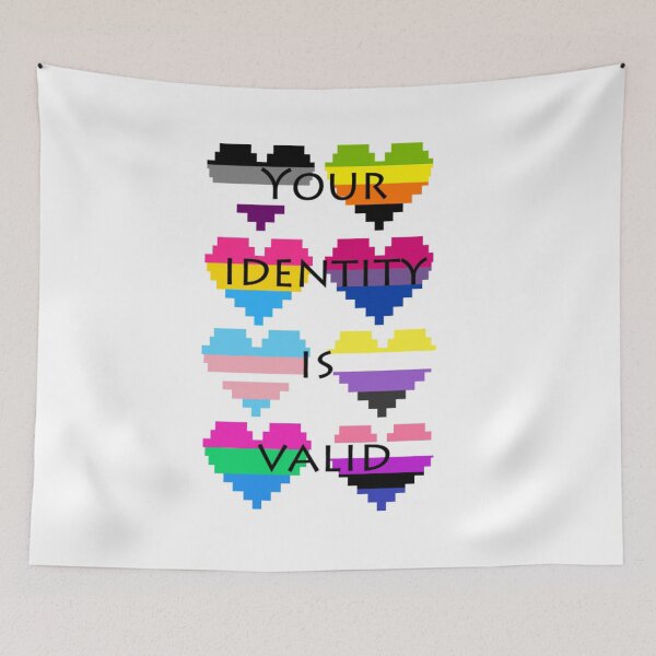 Item preview, Your identity is valid designed and sold by PRIDELGBT.
