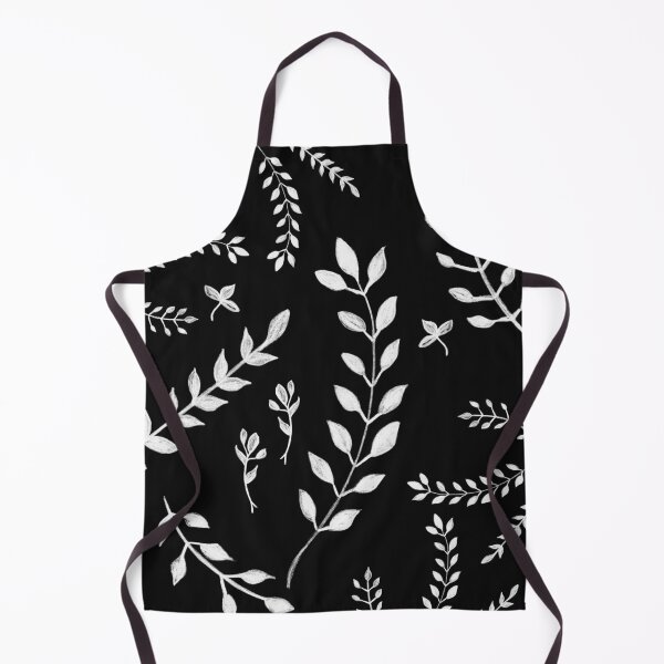 Item preview, White Leaves Pattern #3 #drawing #decor #art designed and sold by Anita's & Bella's Art.