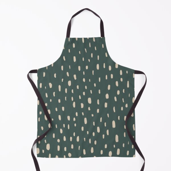 Item preview, Neutral Spotty Pattern in Dark Green  designed and sold by WildeandCo.