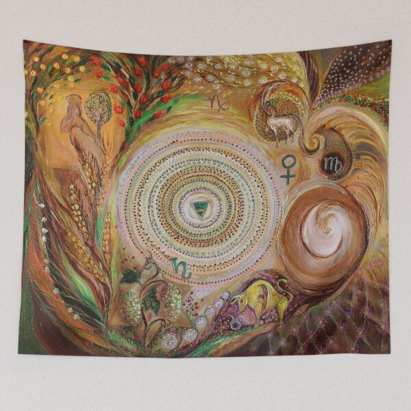 Item preview, Mandala series #4. Element Earth designed and sold by Elena Kotliarker.