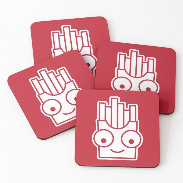 Item preview, Fries Face on Red | Character designed and sold by npdstudio.