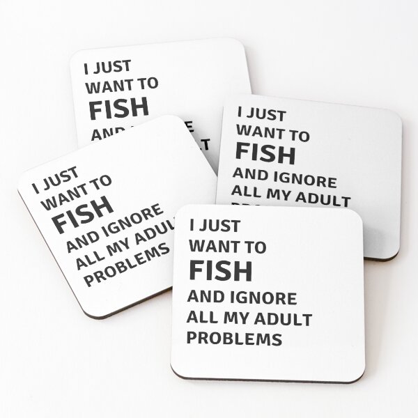 Item preview, Angler Dreams - I Just Want To Fish designed and sold by Emphecyy.