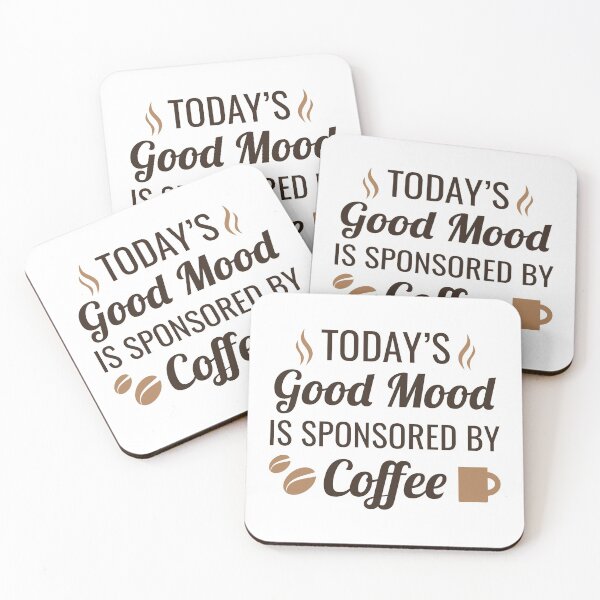 Item preview, Good Mood Coffee designed and sold by LuckyFoxDesigns.