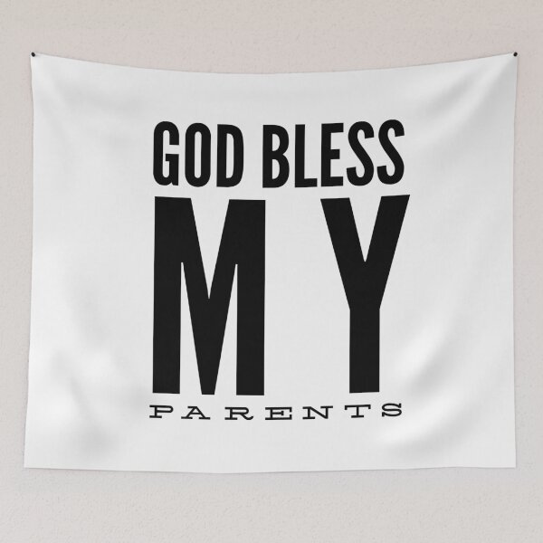 Item preview, GOD BLESS MY PARENTS - National Parents Day Wish designed and sold by junaid ali.