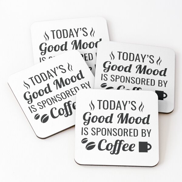 Item preview, Good Mood Coffee designed and sold by LuckyFoxDesigns.