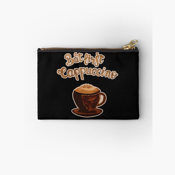 Item preview, But first cappuccino hand drawn with coffee designed and sold by joshuayule.