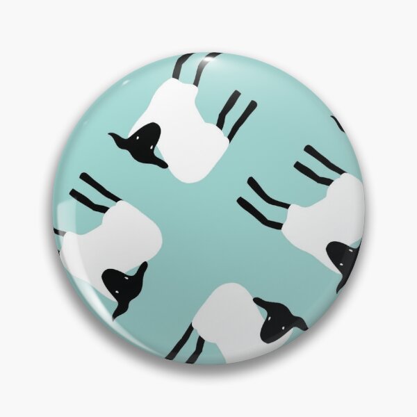Item preview, Blue Minimalist Sheep Collage designed and sold by Lunarina.