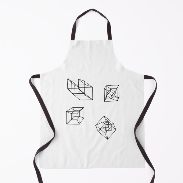 Item preview, hipercube / tesseract black designed and sold by haagingrid.