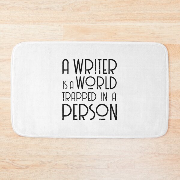 Item preview, A Writer Is A World Trapped In A Person designed and sold by UrbaneLibra.