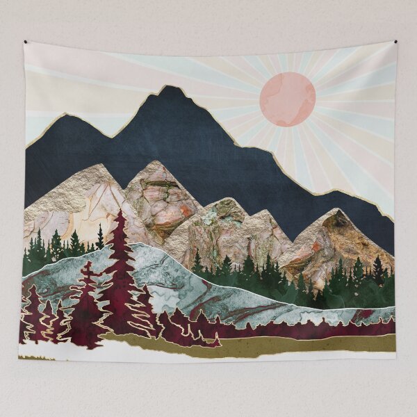 Item preview, Retro Autumn Vista designed and sold by spacefrogdesign.