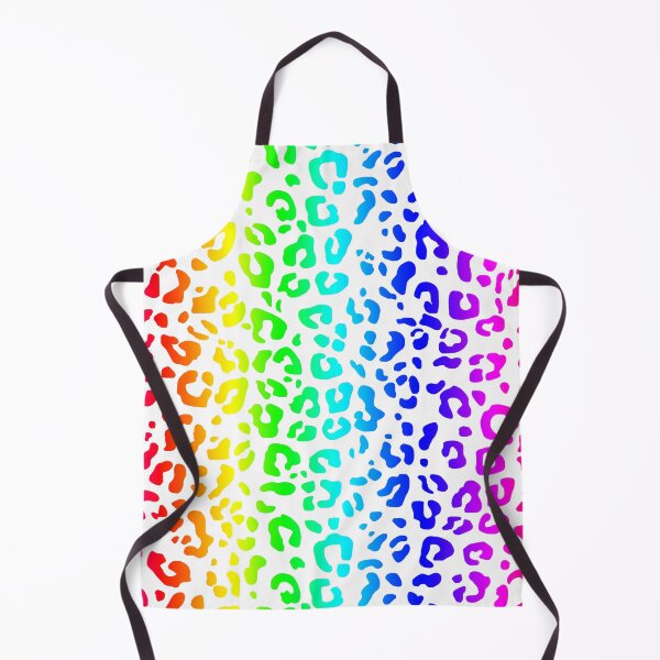 Item preview, Rainbow and White Spots Leopard Print designed and sold by Bumblefuzzies.