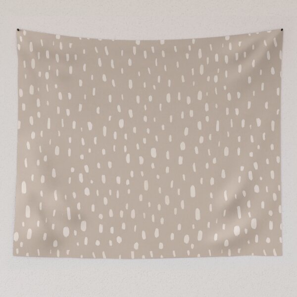 Item preview, Neutral Spotty Pattern in Khaki designed and sold by WildeandCo.