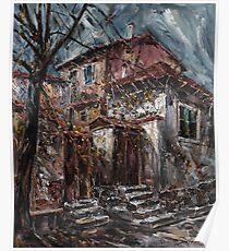 Old Plovdiv - Late Autumn Poster