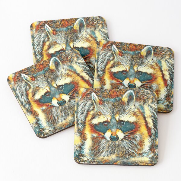 Item preview, AnimalArt_Raccoon_002 designed and sold by JAMFoto.