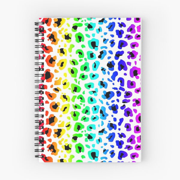Item preview, Rainbow and Black Spots Leopard Print designed and sold by Bumblefuzzies.