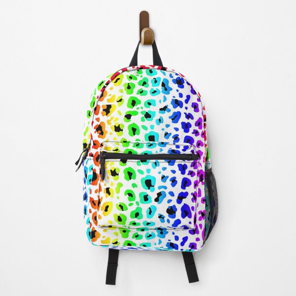 Item preview, Rainbow and Black Spots Leopard Print designed and sold by Bumblefuzzies.
