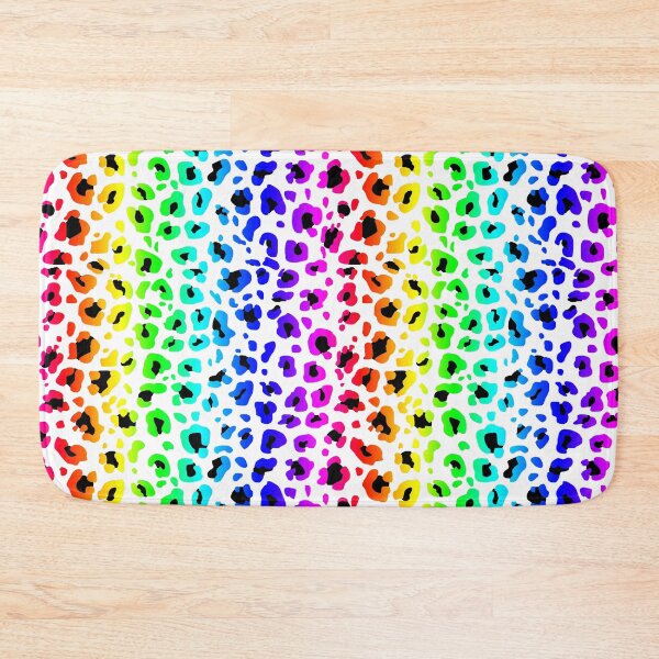 Item preview, Rainbow and Black Spots Leopard Print designed and sold by Bumblefuzzies.