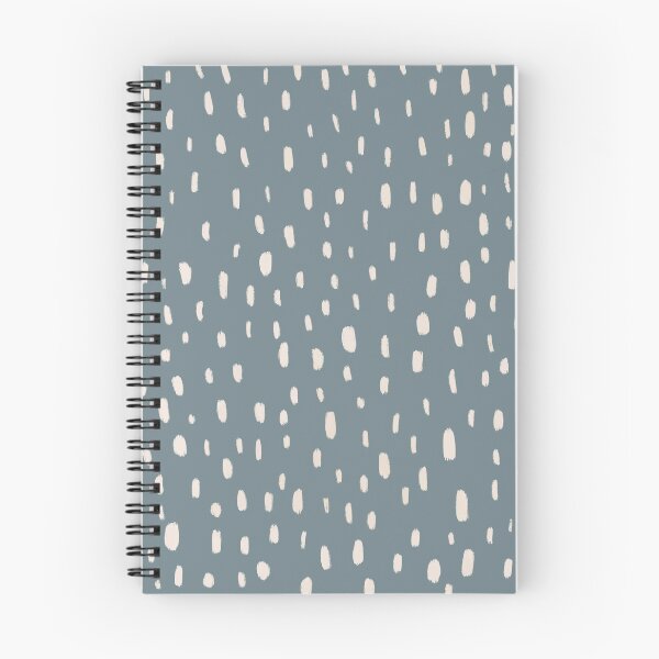 Item preview, Neutral Spotty Pattern in Blue designed and sold by WildeandCo.
