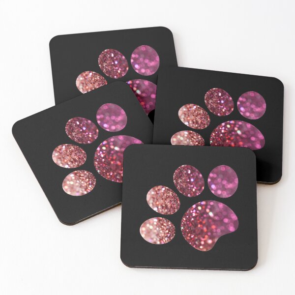 Item preview, Red Ombre Cat Paw designed and sold by mydoodlesateme.