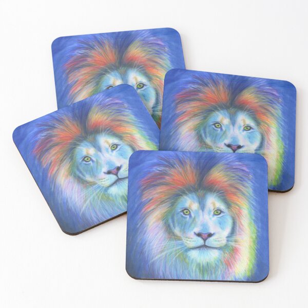 Item preview, Animals art Lion wild animals big cats painting picture cartoon designed and sold by Julieford.