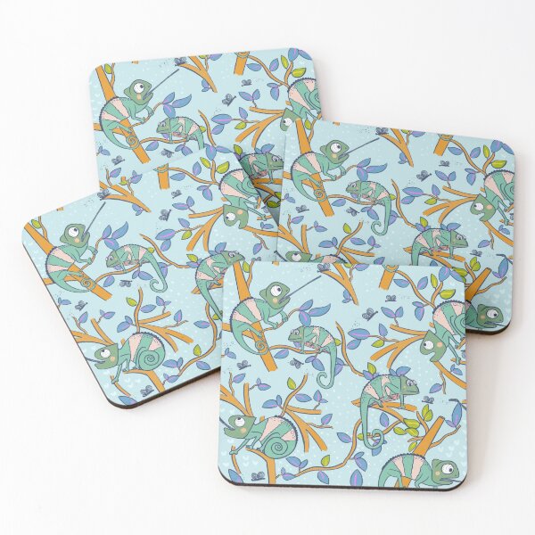 Item preview, playful chameleon designed and sold by 3Tree.