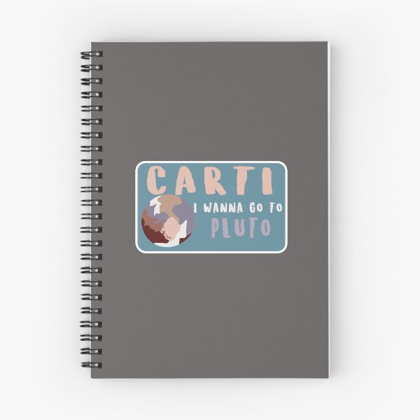 Item preview, Carti I wanna go to Pluto designed and sold by Jenna Kettner.