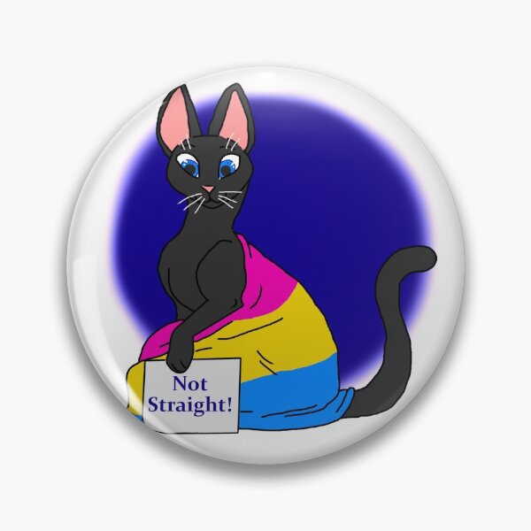 Artikelvorschau, Nicht gerade ~ Pansexuell ~ Kitty entworfen und verkauft von Julian Greystoke.