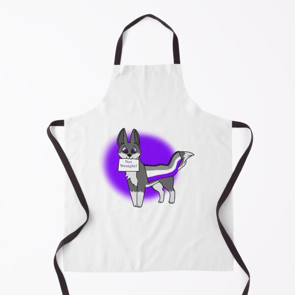Item preview, Ace Wolfie ~ Not Straight! designed and sold by Julian Greystoke.