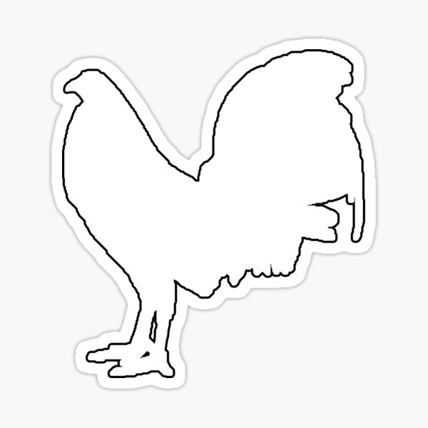 Item preview, Gallos Gamefowl - White Logo designed and sold by gamefowl.