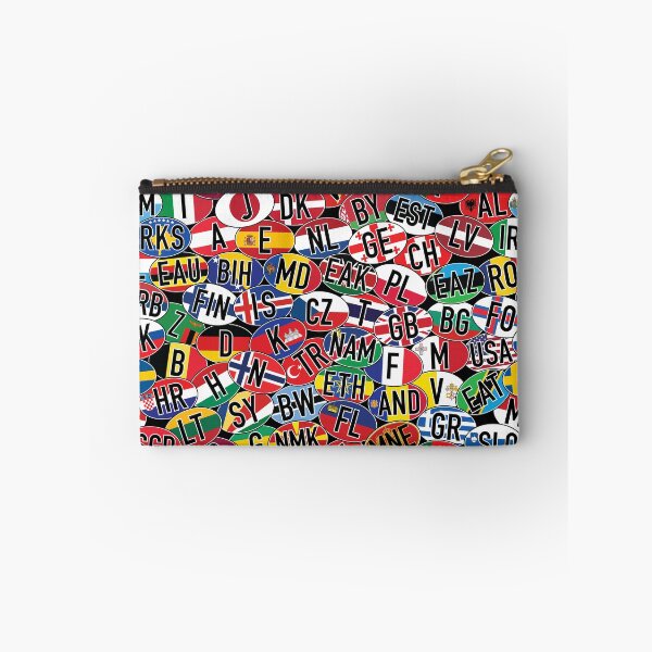 Item preview, International Vehicle Code Mosaic designed and sold by travelwitheric.