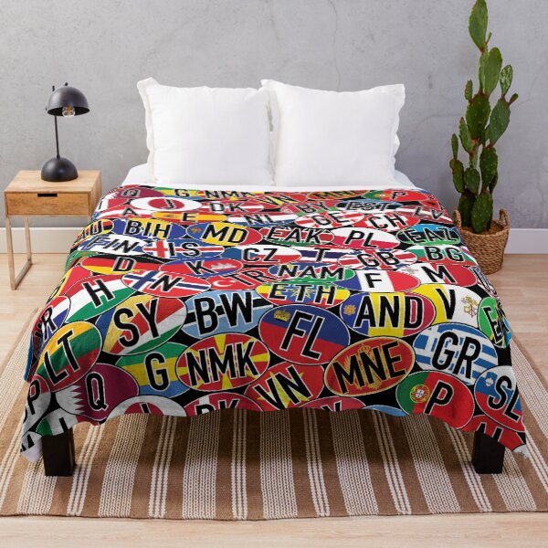 Item preview, International Vehicle Code Mosaic designed and sold by travelwitheric.