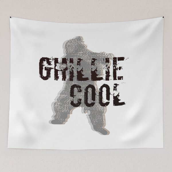 Item preview, Ghillie Cool - Black OpsAirsoft Vector Illustration designed and sold by AirsoftBD.
