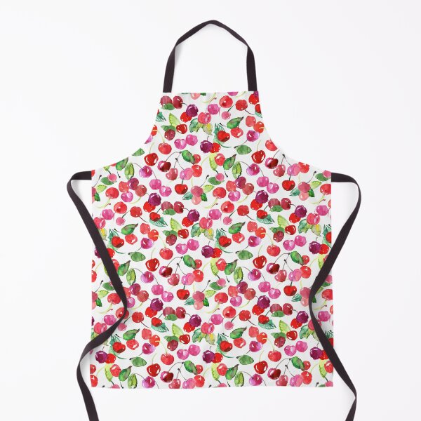 Item preview, Watercolor Cherry Toss Print designed and sold by PatternTalent.