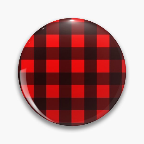 Item preview, Buffalo Plaid Red and Black Classic Pattern designed and sold by Bumblefuzzies.