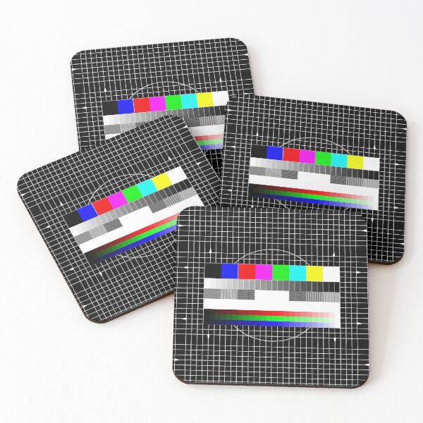 Item preview, Tesselation of redrawn television testcard designed and sold by Club30-80.