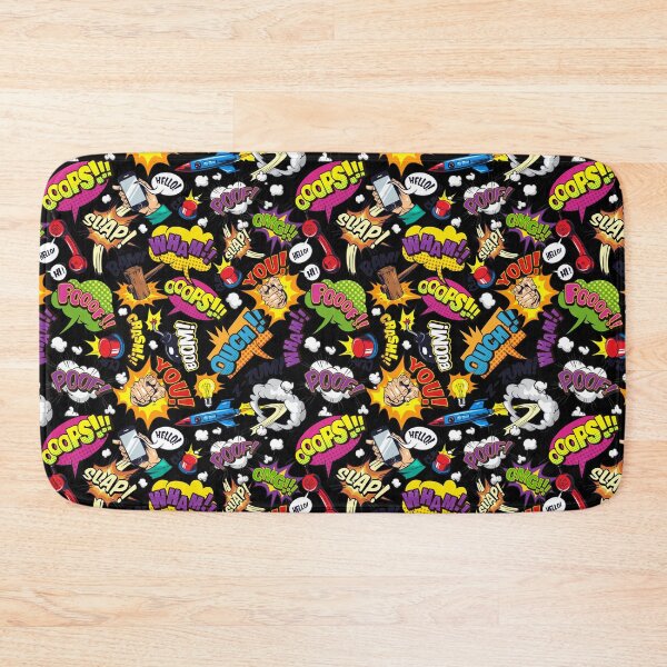 Item preview, Comic elements colorful seamless pattern designed and sold by awesome pattern.