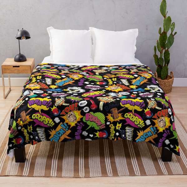 Item preview, Comic elements colorful seamless pattern designed and sold by awesome pattern.