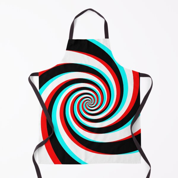 Item preview, Stereoscopic (3D) Black White Red Cyan Spiral designed and sold by hyproinc.