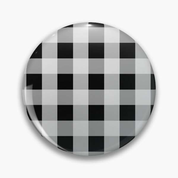 Item preview, Buffalo Plaid Gray and Black Classic Pattern designed and sold by Bumblefuzzies.