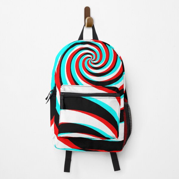 Item preview, Stereoscopic (3D) Black White Red Cyan Spiral designed and sold by hyproinc.