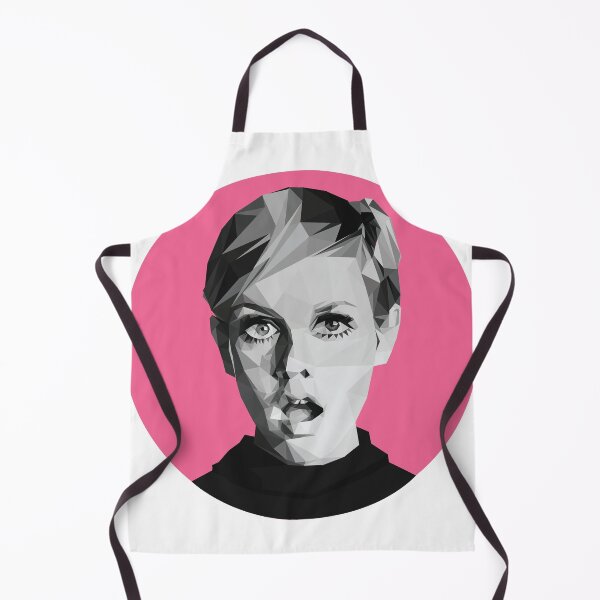 Item preview, Twiggy low-poly portrait designed and sold by SydneyKoffler.