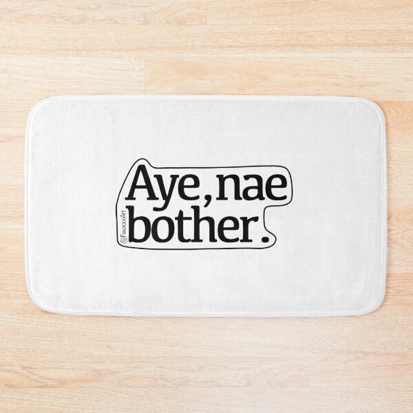 Item preview, Aye, nae bother. designed and sold by Fawxxx.