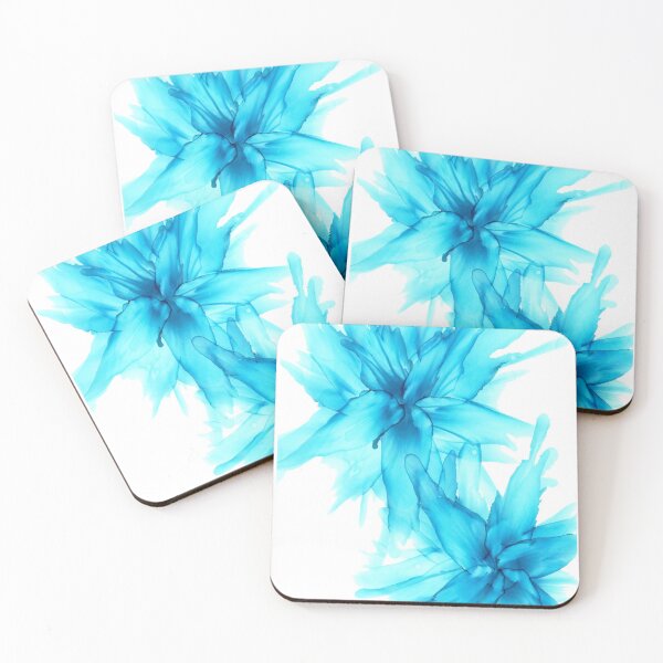 Item preview, Flowers in blue designed and sold by Amy sArtUK.