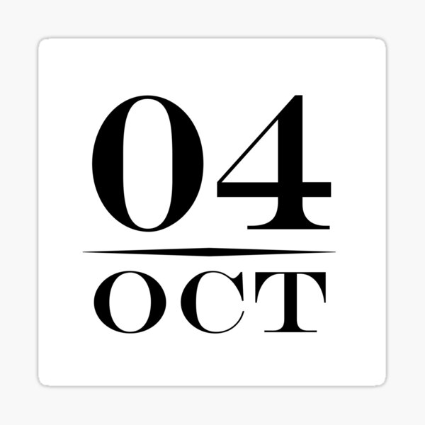 4th October