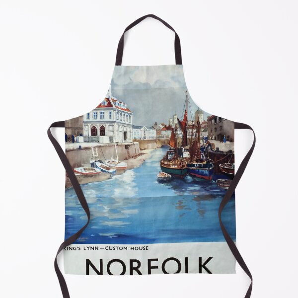 Item preview, Railway Poster Norfolk designed and sold by stickart-marek.