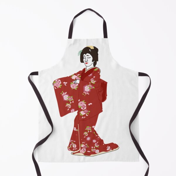 Item preview, Sasanqua Carnellia Kimono Motif designed and sold by KHRArts.