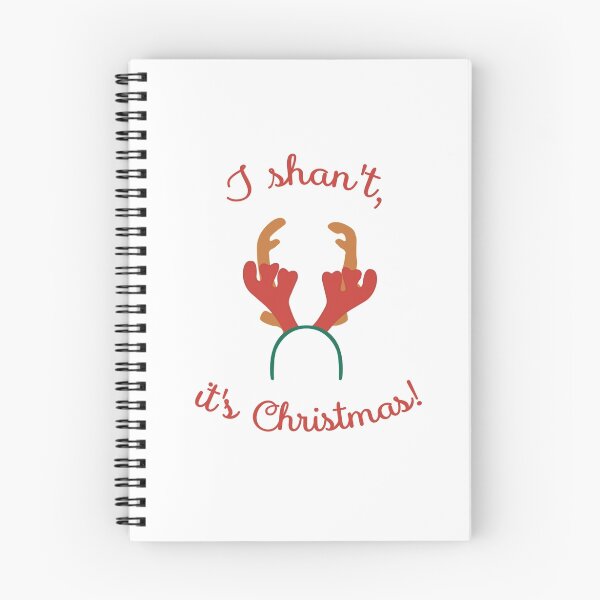 Item preview, I shan't, it's Christmas! designed and sold by KatieBuggDesign.