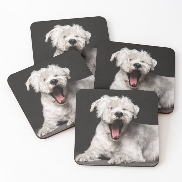 Item preview, laughing schnauzer dog designed and sold by Nikoleta Vukovic.